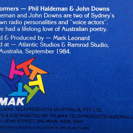 Phil Haldeman & John Downs : Australia The Poems (Record 1) (LP)
