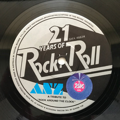 Glenn Shorrock, Frankie J Holden, John Paul Young, Daryl Braithwaite, Renee Geyer, Graeme Strachan : 21 Years Of Rock 'N' Roll: A Tribute To "Rock Around The Clock" (7", EP)
