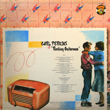 Carl Perkins : Rocking Guitarman (LP, Comp, RE)