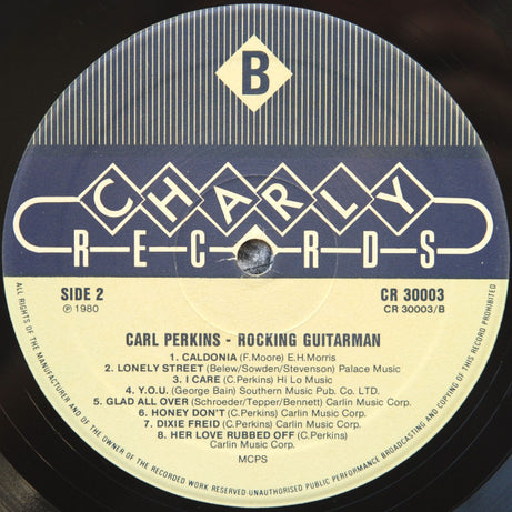 Carl Perkins : Rocking Guitarman (LP, Comp, RE)