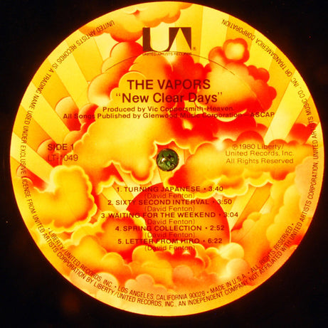 The Vapors : New Clear Days (LP, Album)