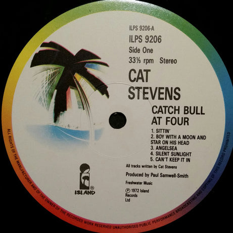 Cat Stevens : Catch Bull At Four (LP, Album, RE)