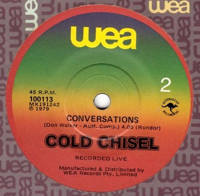 Cold Chisel : Choir Girl (7", Single)