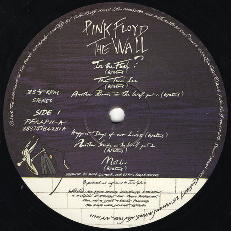 Pink Floyd : The Wall (2xLP, Album, RE, RM, 180)