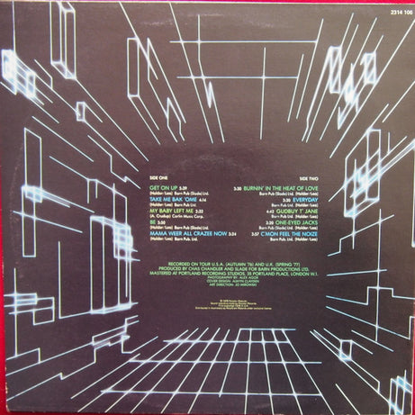 Slade : Slade Alive Vol Two (LP, Album)