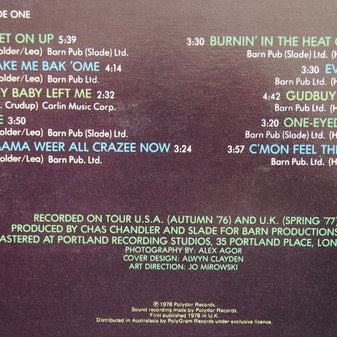 Slade : Slade Alive Vol Two (LP, Album)