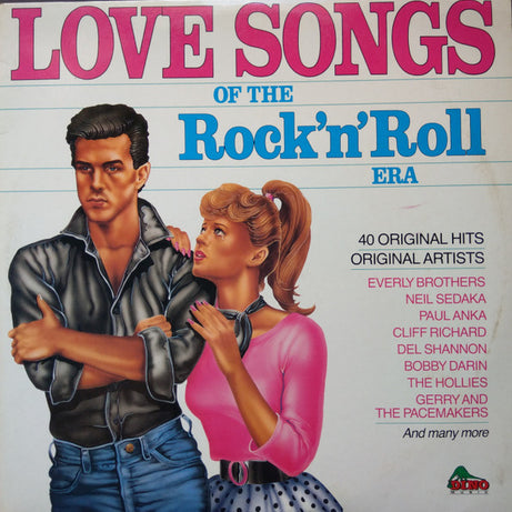 Various : Love Songs Of The Rock 'N' Roll Era (2xLP, Album, Comp)