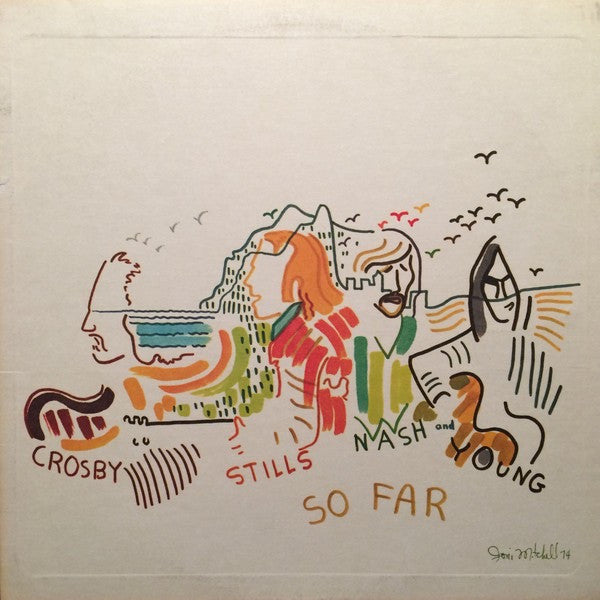 Crosby, Stills, Nash & Young : So Far (LP, Comp)