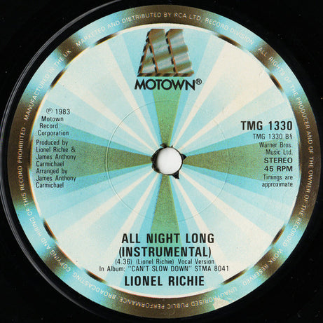 Lionel Richie : Hello (7", Single, SW )