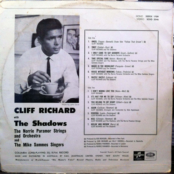 Cliff Richard : Cliff Richard (LP, Album, Mono)