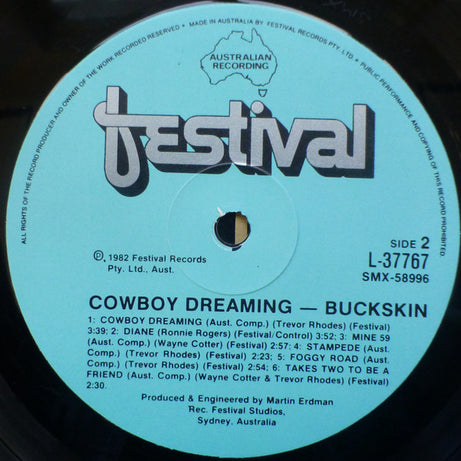 Buckskin (2) : Cowboy Dreaming (LP, Album)