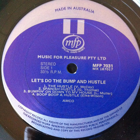 Disco Construction (2) : Bump And Hustle (LP, Album)