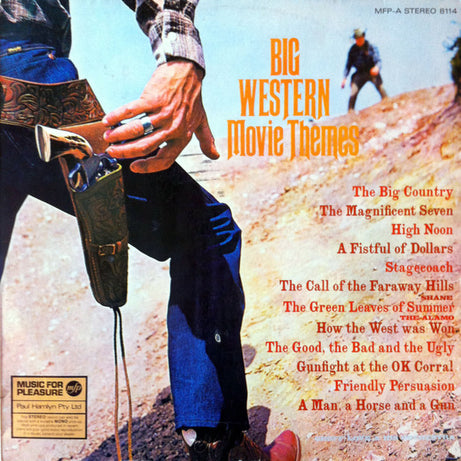 Geoff Love & His Orchestra : Big Western Movie Themes (LP)