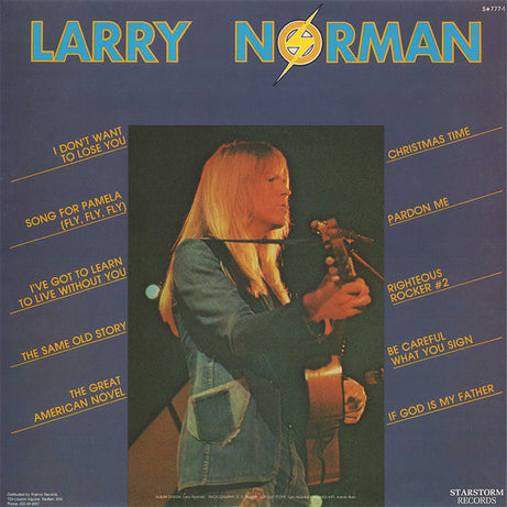 Larry Norman : Larry Norman (LP, Comp, Gat)