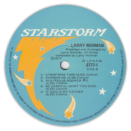 Larry Norman : Larry Norman (LP, Comp, Gat)