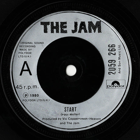 The Jam : Start (7", Single)