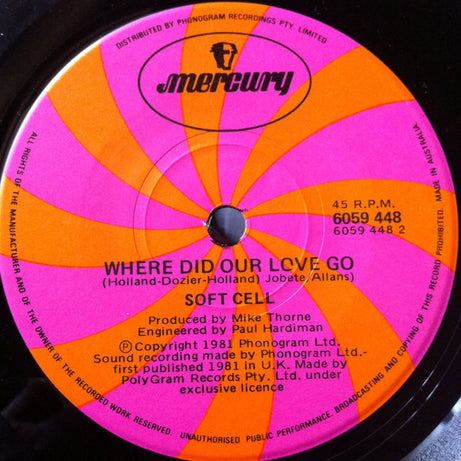 Soft Cell : Tainted Love (7", Single)