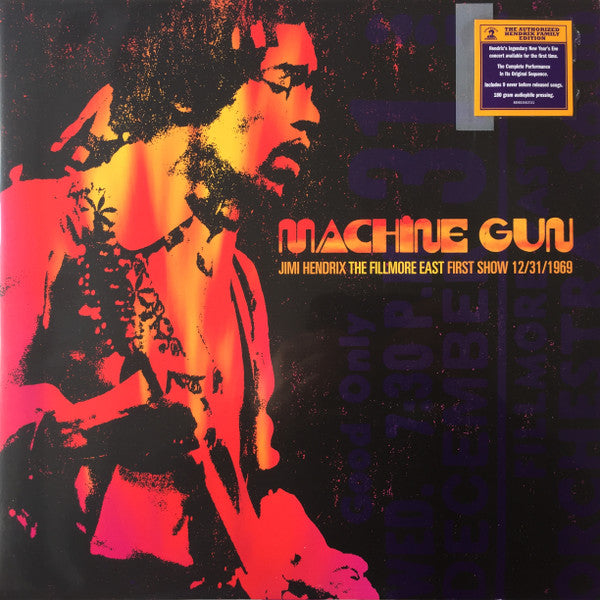 Jimi Hendrix : Machine Gun: The Fillmore East First Show 12/31/1969 (2xLP, Album, 180)
