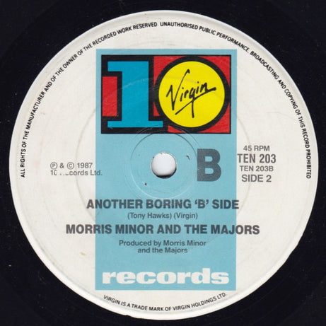 Morris Minor And The Majors : Stutter Rap (No Sleep Til Bedtime) (7", Single)
