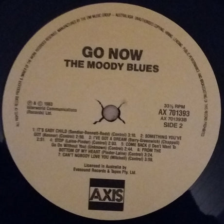 The Moody Blues : Go Now (LP, Comp)
