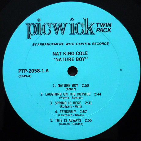Nat King Cole : Nature Boy (2xLP, Comp)