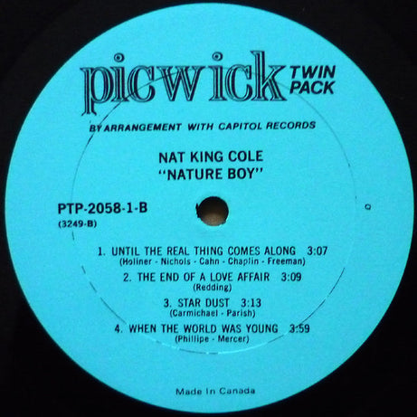 Nat King Cole : Nature Boy (2xLP, Comp)