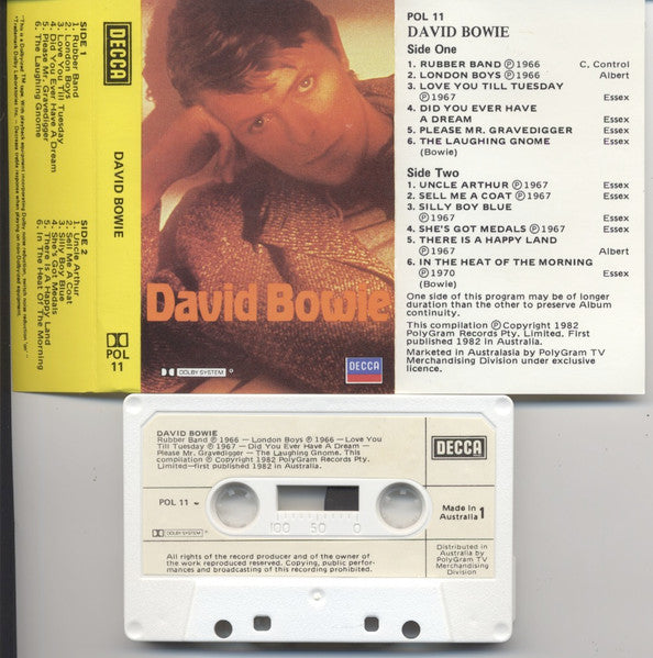 David Bowie : David Bowie (Cass, Comp)