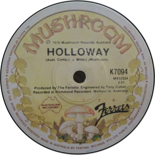 The Ferrets : Are You Looking At Me? (7", Single)