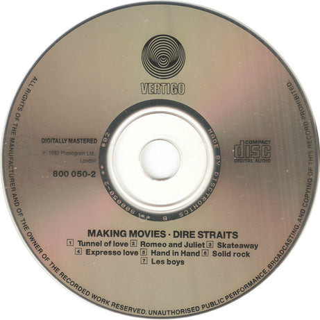 Dire Straits : Making Movies (CD, Album, Dis)