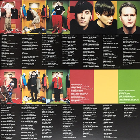 Blink-182 : Take Off Your Pants And Jacket (LP, Album, RE, 180)