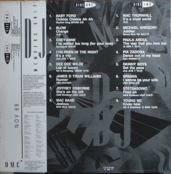 Various : November 88 - Previews (LP, Comp)