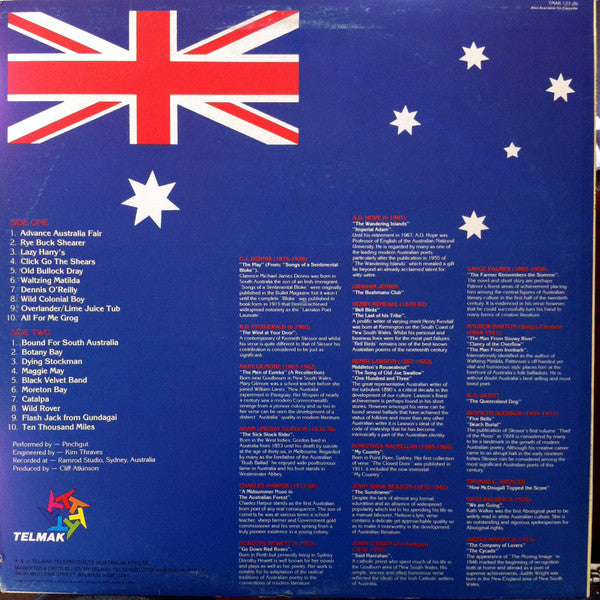 Pinchgut (2) : Australia - The Songs (Record 2) (LP)