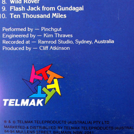 Pinchgut (2) : Australia - The Songs (Record 2) (LP)