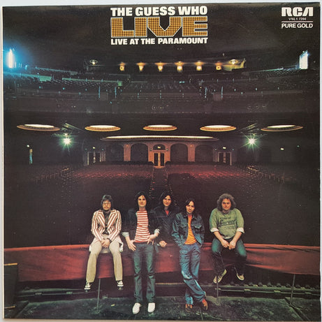 The Guess Who : Live At The Paramount (LP, Album, RE)