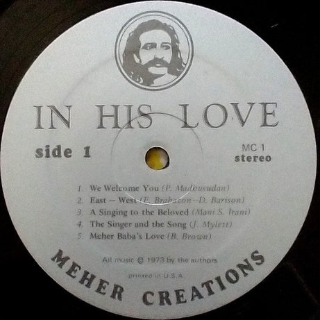 Meher Baba : In His Love (LP, Album)