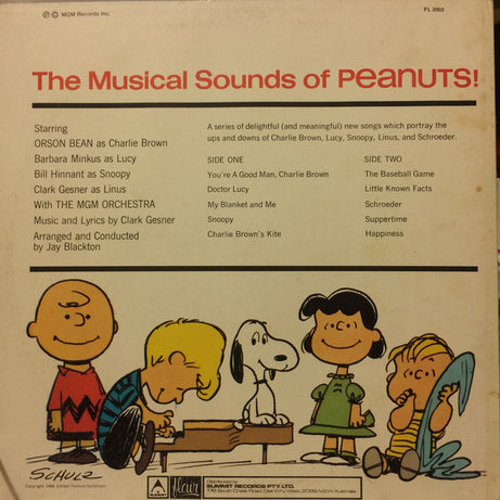 Various : You're A Good Man, Charlie Brown (LP, RE)