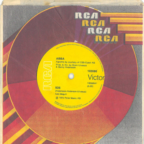 ABBA : SOS (7")