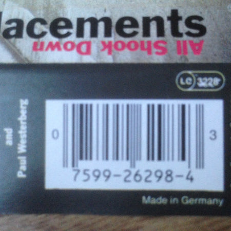 The Replacements : All Shook Down (Cass, Album)