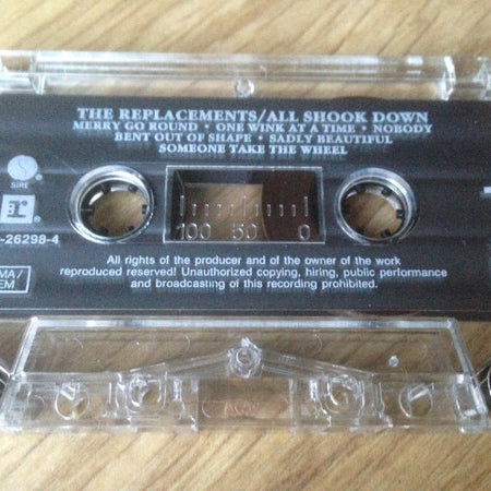 The Replacements : All Shook Down (Cass, Album)