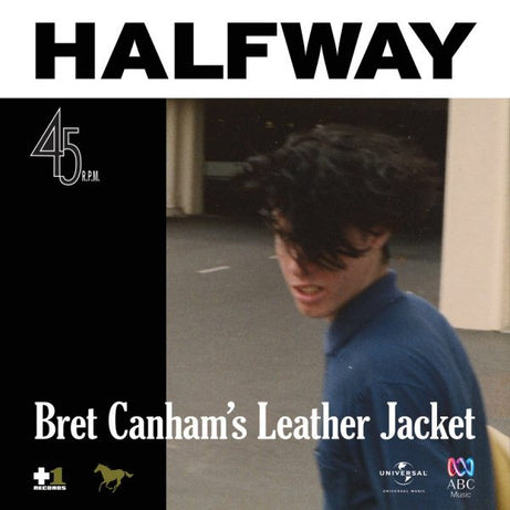 Halfway : Bret Canham's Leather Jacket (7", Single, Ltd, Gat)