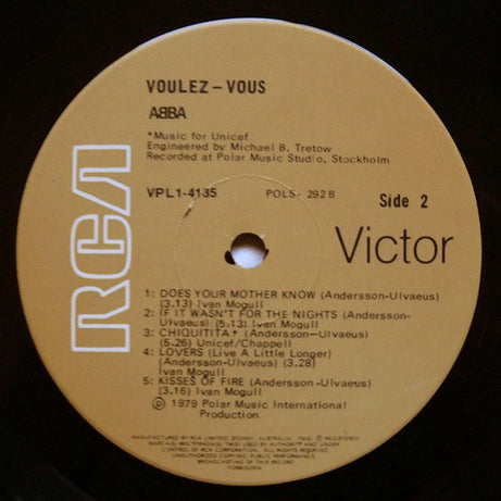 ABBA : Voulez-Vous (LP, Album)