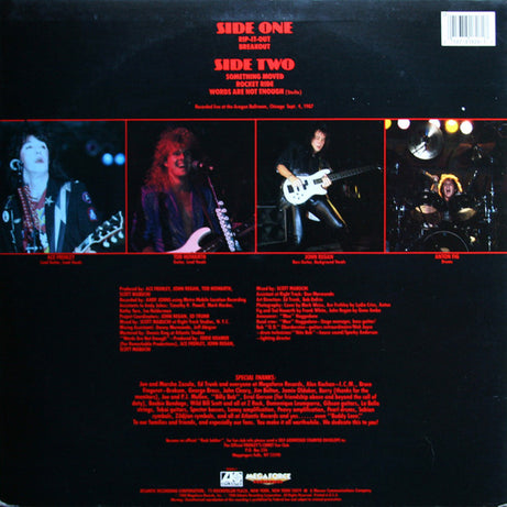 Frehley's Comet : Live + 1 (LP, MiniAlbum, AR )