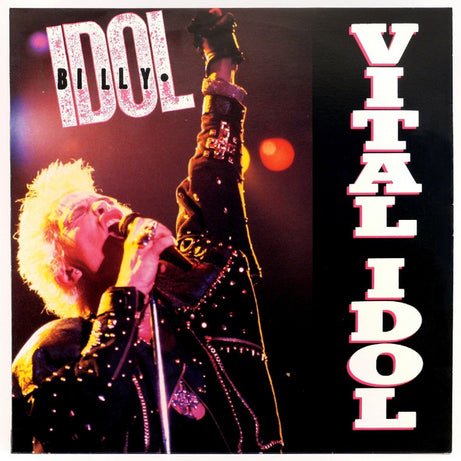 Billy Idol : Vital Idol (LP, Album, Comp, Promo, RP)