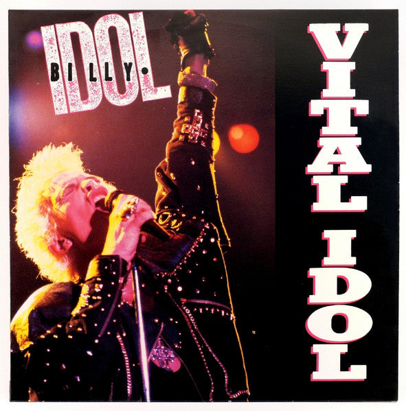 Billy Idol : Vital Idol (LP, Album, Comp, Promo, RP)