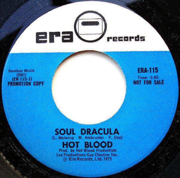 Hot Blood : Soul Dracula (7", Promo)