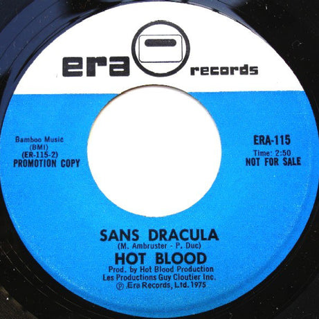 Hot Blood : Soul Dracula (7", Promo)
