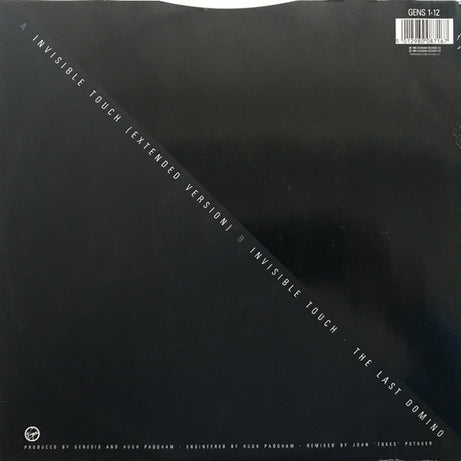 Genesis : Invisible Touch (12")