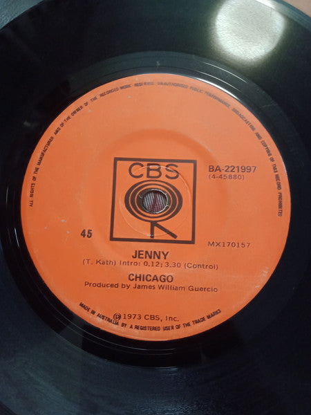 Chicago (2) : Feelin' Stronger Every Day (7", Single)