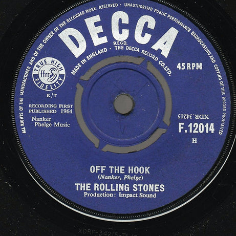 The Rolling Stones : Little Red Rooster (7", Single)