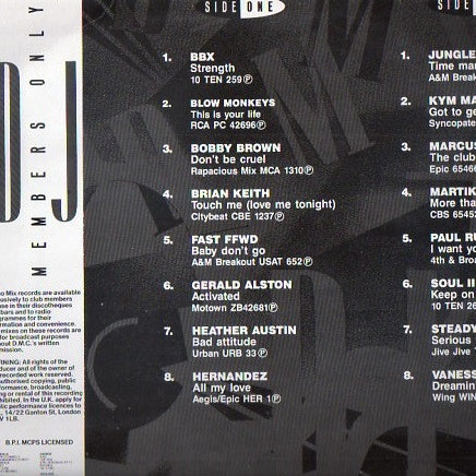 Various : March 89 Previews (LP, Comp)